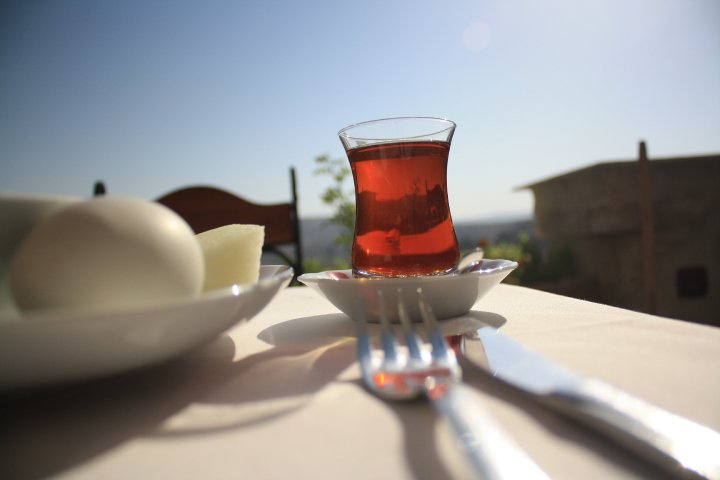 Breakfast in cappadocia on my first international trip
