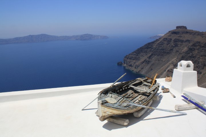 Views from Santorini, my first international trip