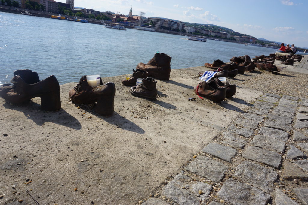Shoes on the Danube