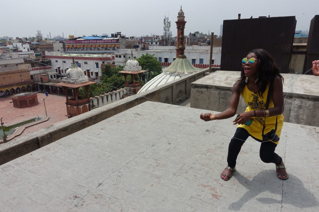 Flying a Kite in Delhi
