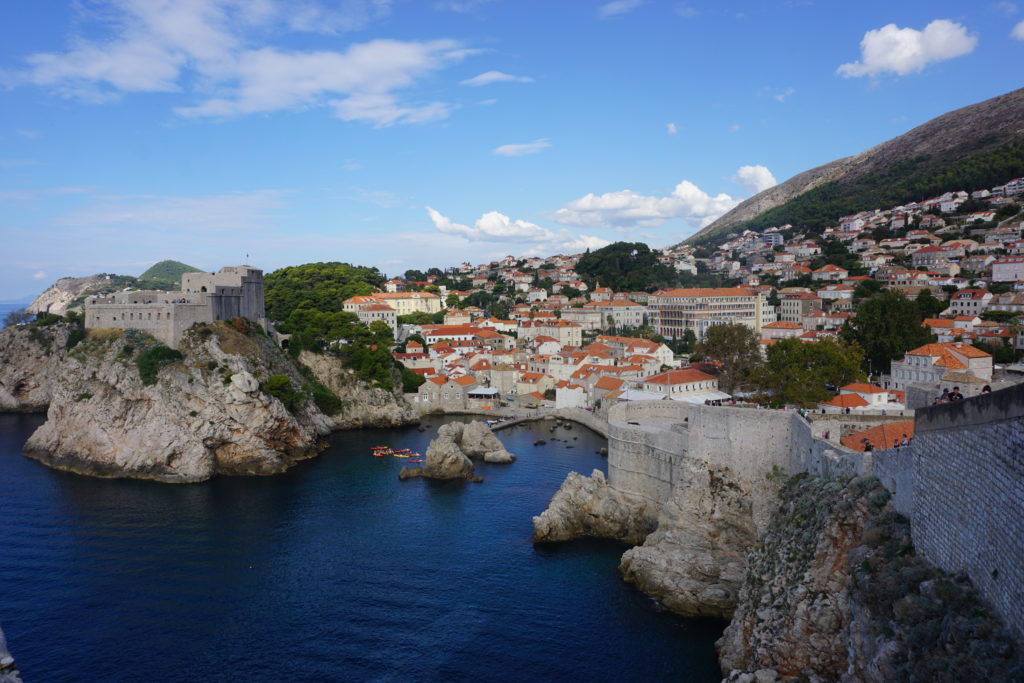 Dubrovnik wall views