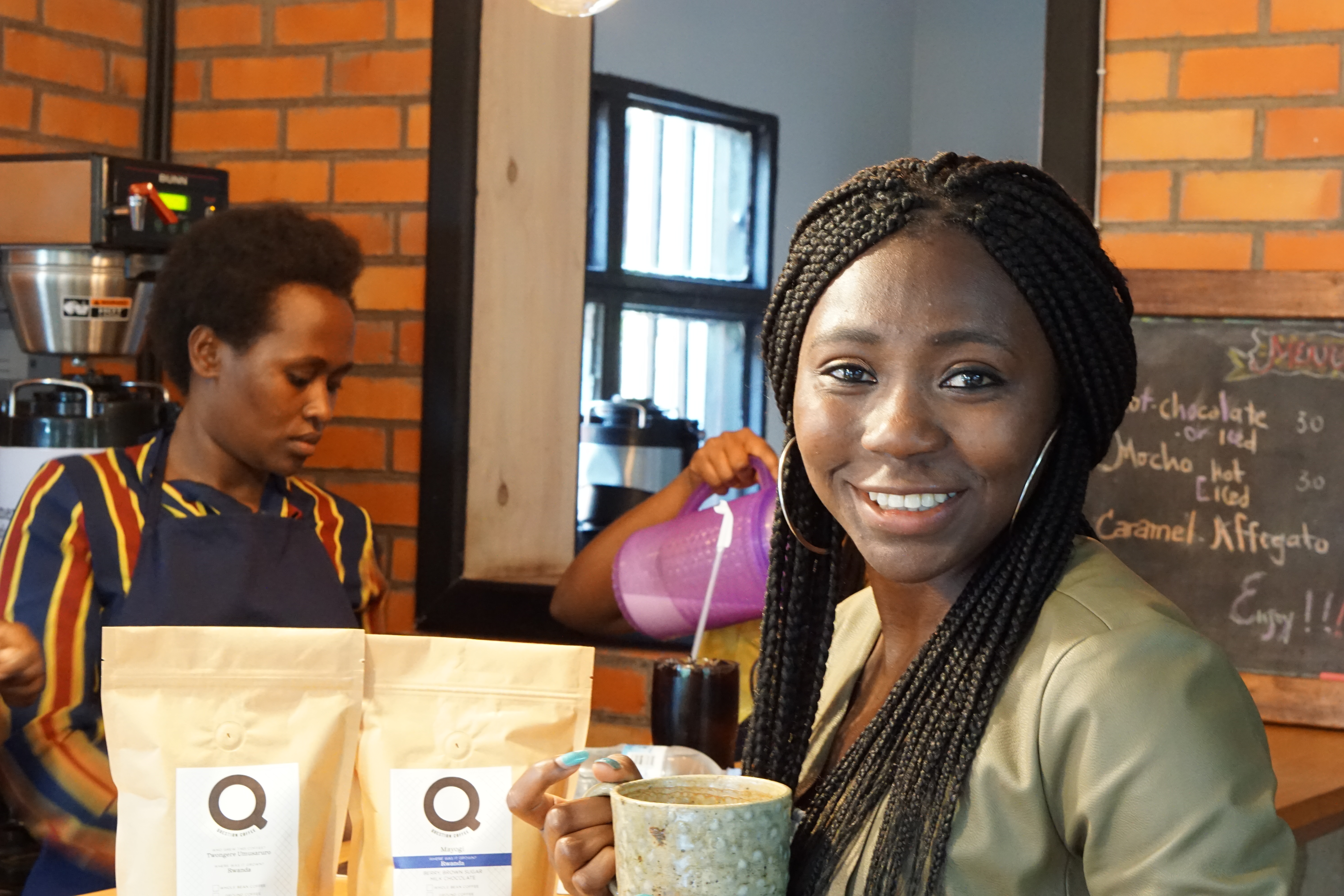 24 hours in Kigali. Stop at Question Cafe for local coffee