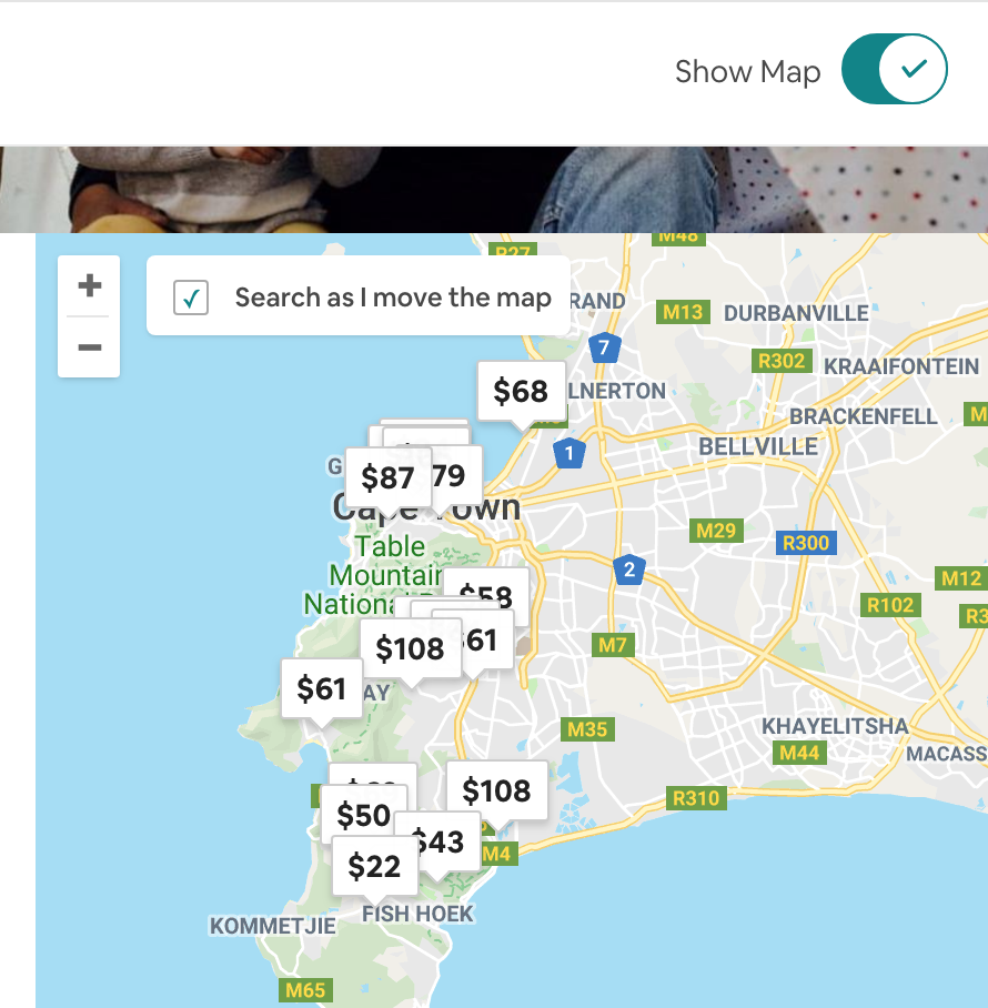 How To Find The Best Airbnb. Use the Map view
