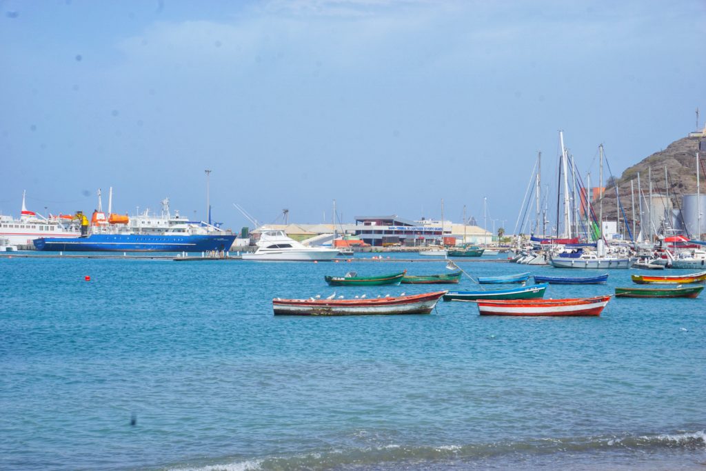 Sao Vicente Harbor in Mindelo