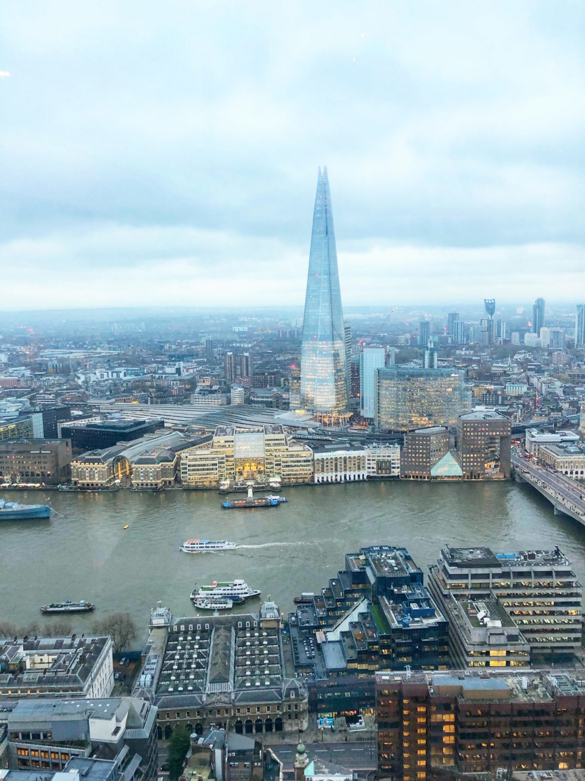 Views of London Skyline From Sky Garden