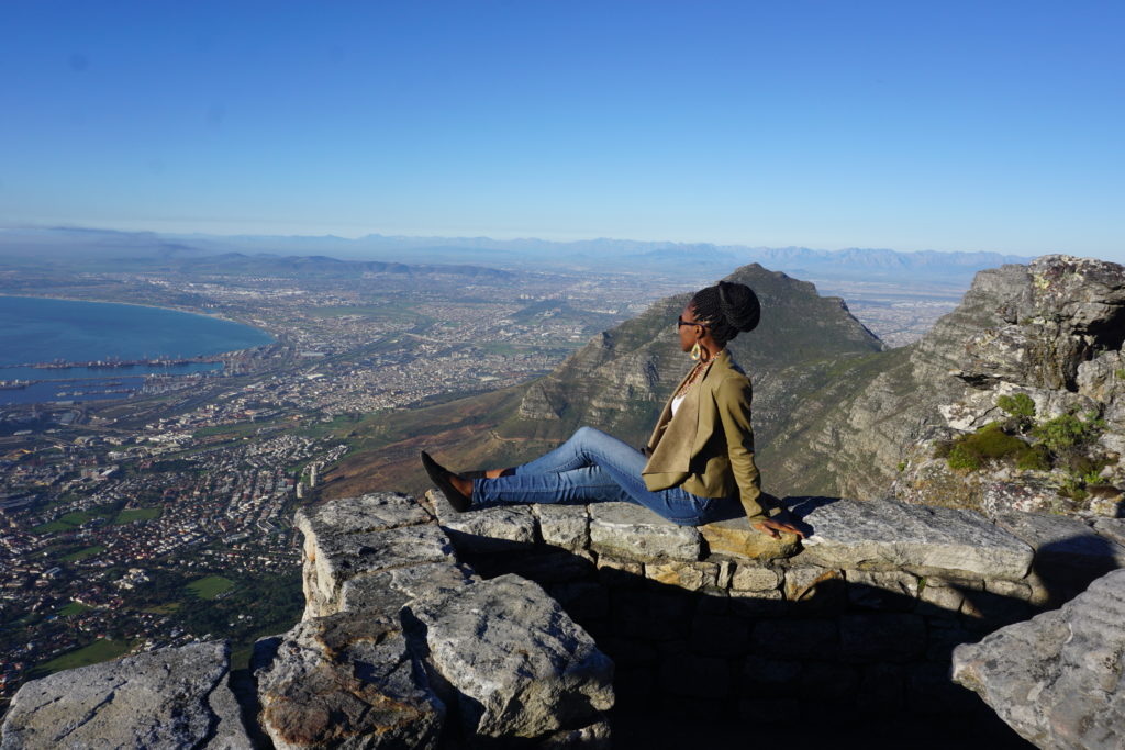 Table Mountain views of Cape Town