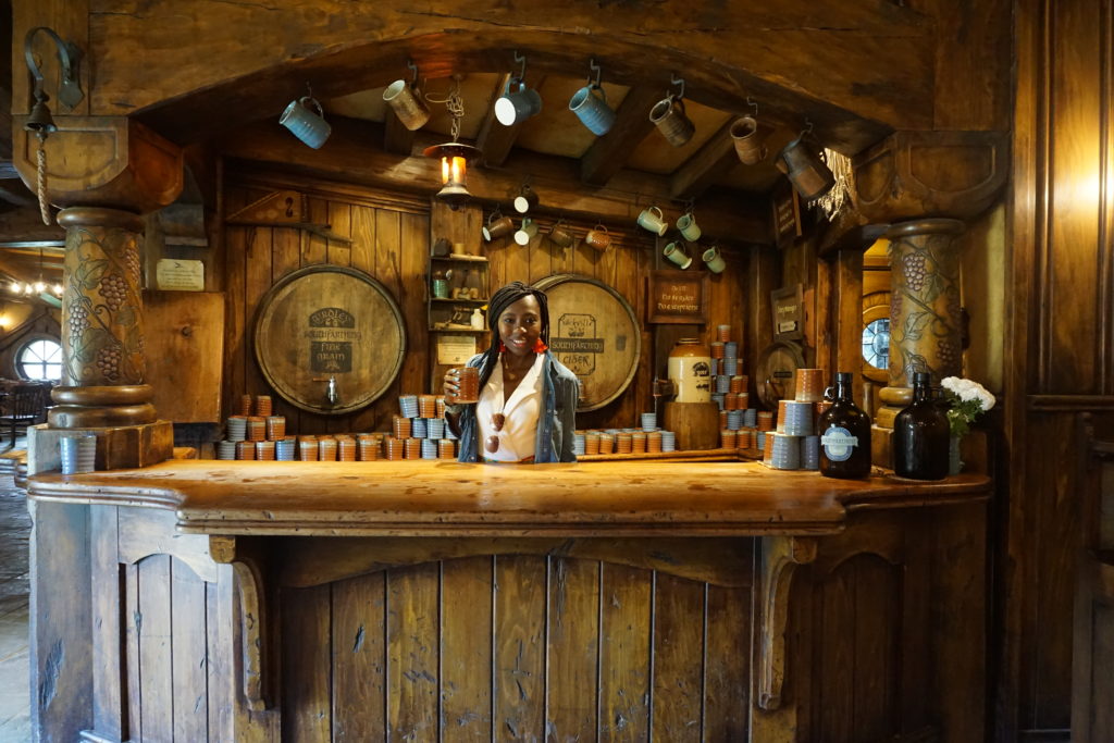 Green Dragon Pub on movie set in Matamata New Zealand