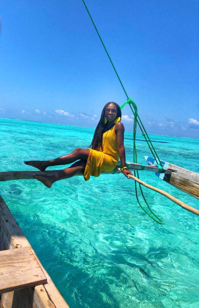 Sailing in Zanzibar