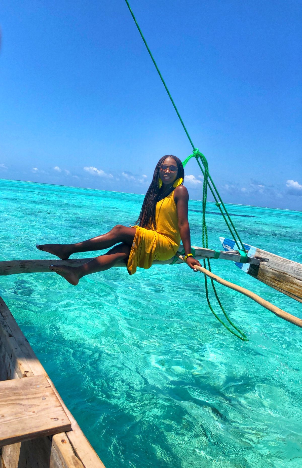 Sailing in Zanzibar