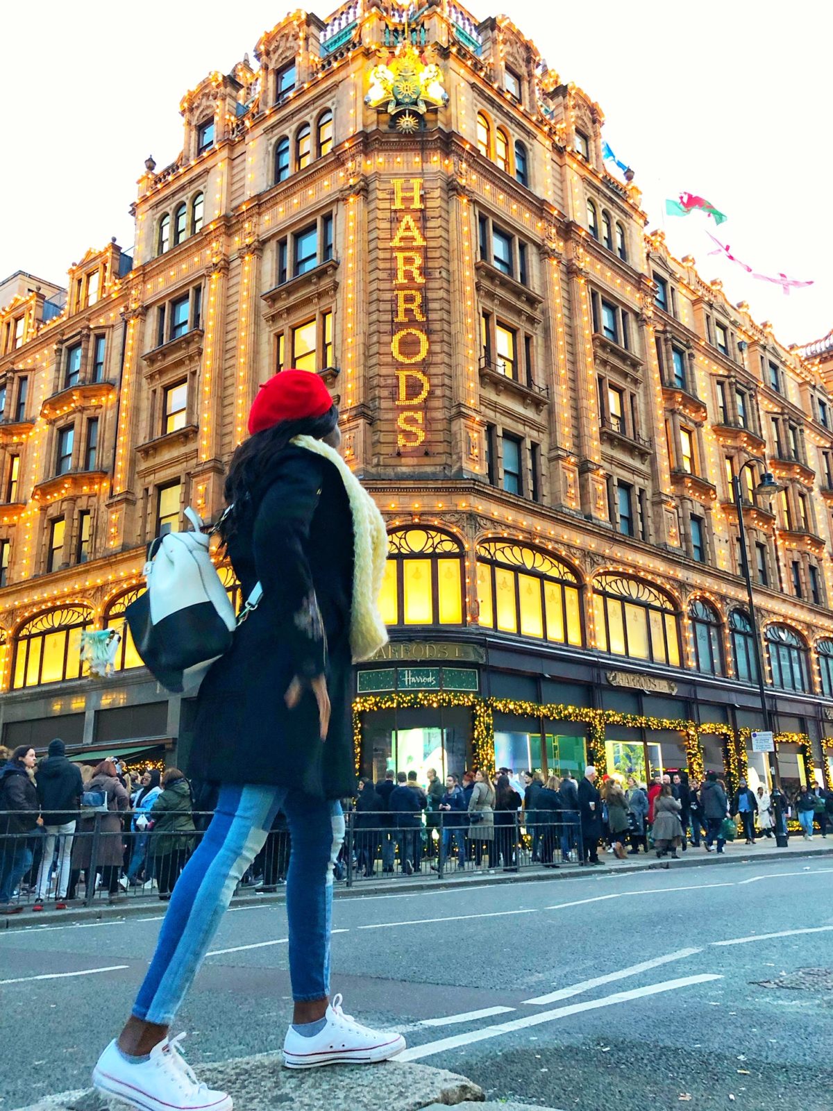 Harrods in December