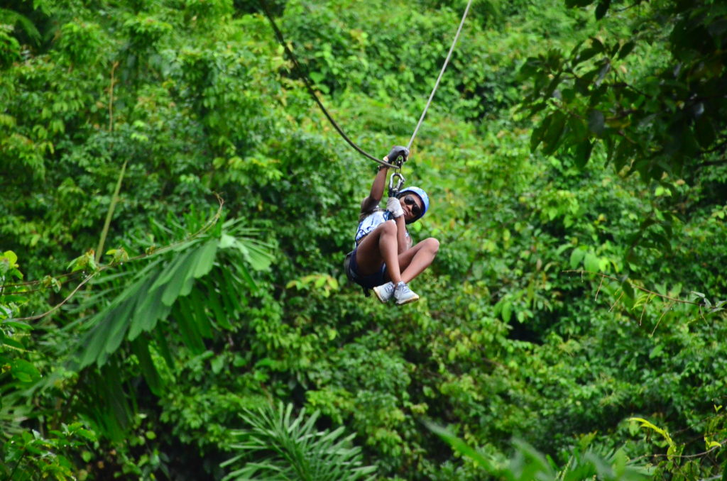 Ziplining in Costa Rica