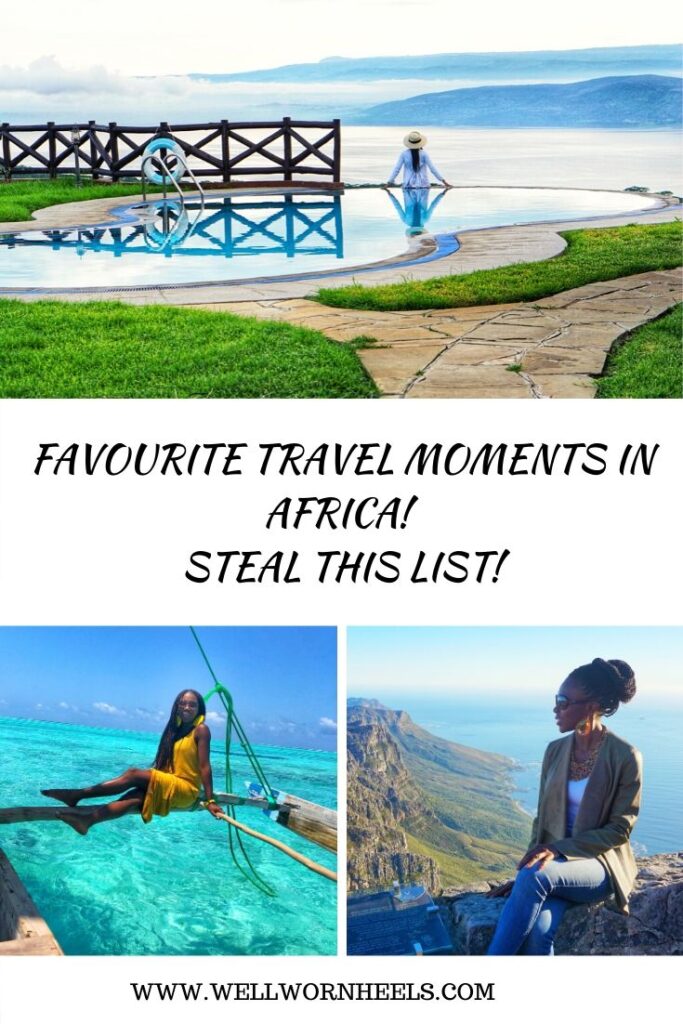 Africa Bucketlist experiences