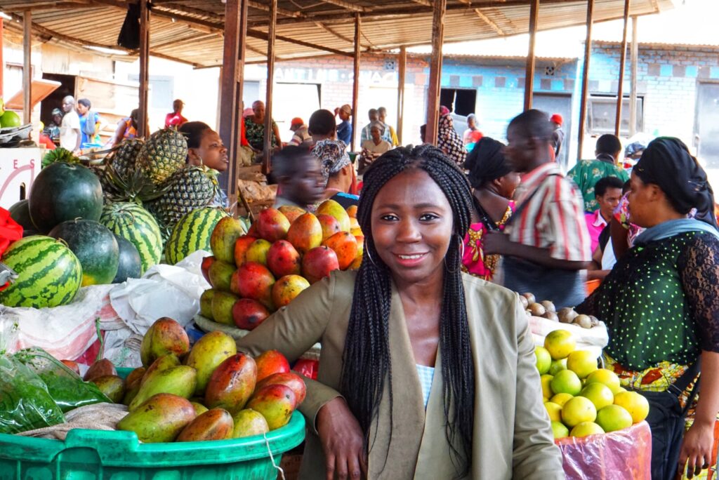 Woman in Kigali Rwanda