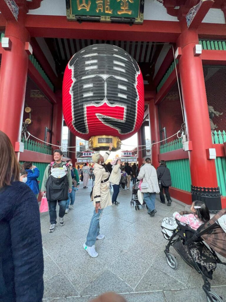 Sensoji Temple Asakusa is a famous tourist site in Japan
