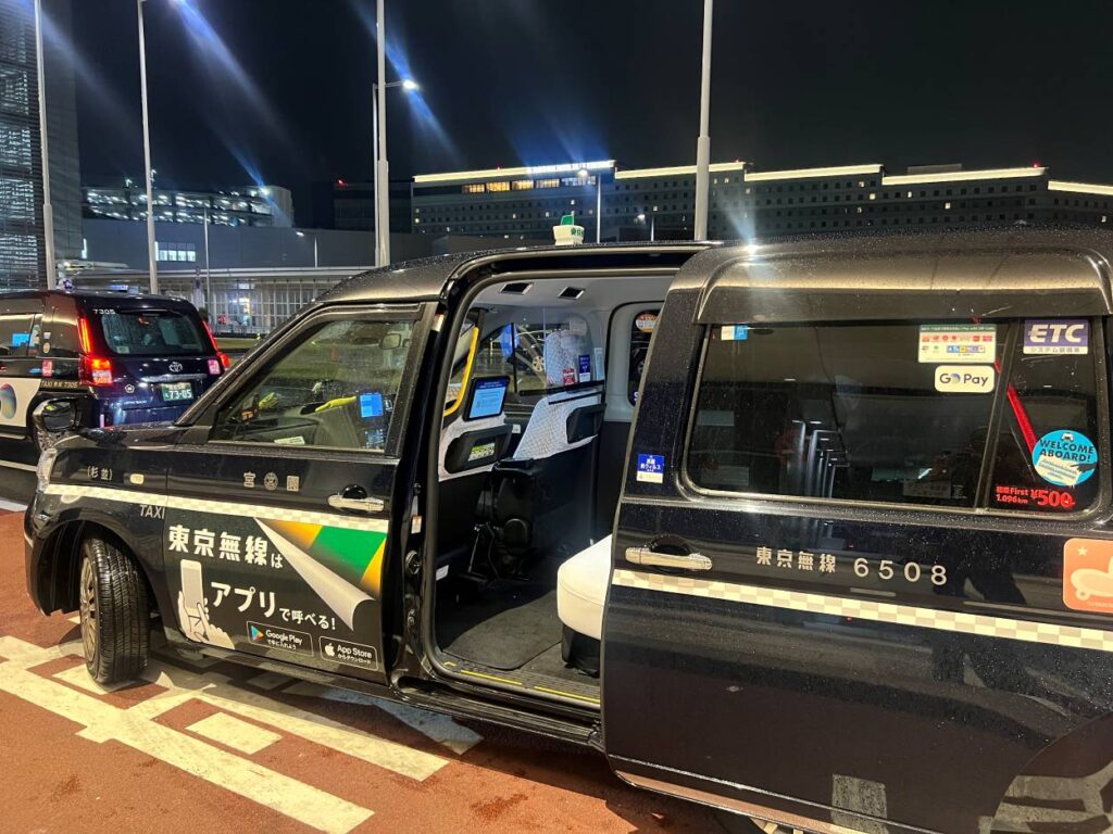 Taxi ride in Japan can be very expensive compared to public transport