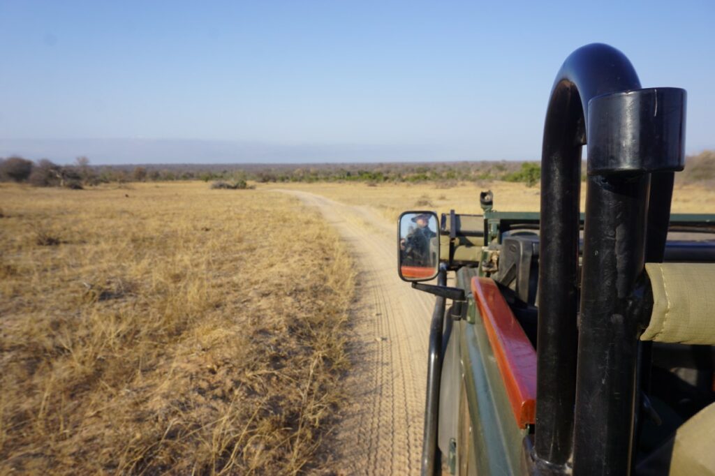 A jeep safari at Kruger National Park in Cape Town, South Africa