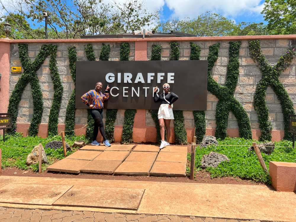 A visit to Giraffe Center is a must on a one day trip to Nairobi, Kenya