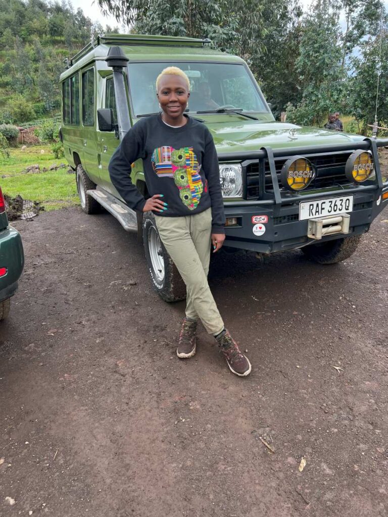 A safari ride takes a trekker to the Volcanoes National Park for gorilla spotting in Rwanda