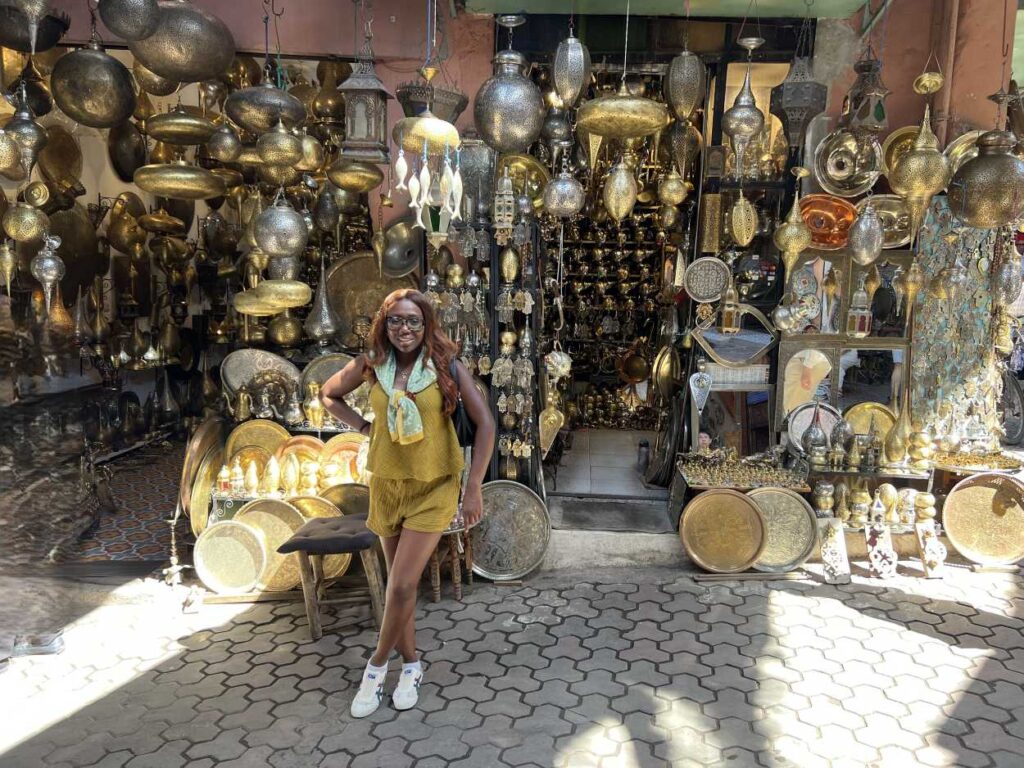 Visit Souk Haddadine to explore the best metal craft of Marrakech