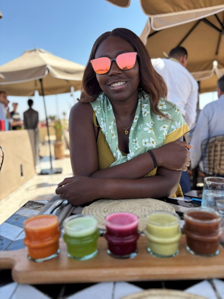 Nomad is a popular restaurant for a rooftop experience in Marrakech.