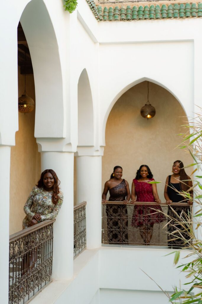 Dee, a global career woman reflets on spending her 40th birthday in 2025 in Morocco with friends.