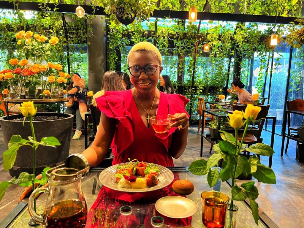 Dee's Most Recent Experience at Aoyama Flower Market Teahouse Flagship