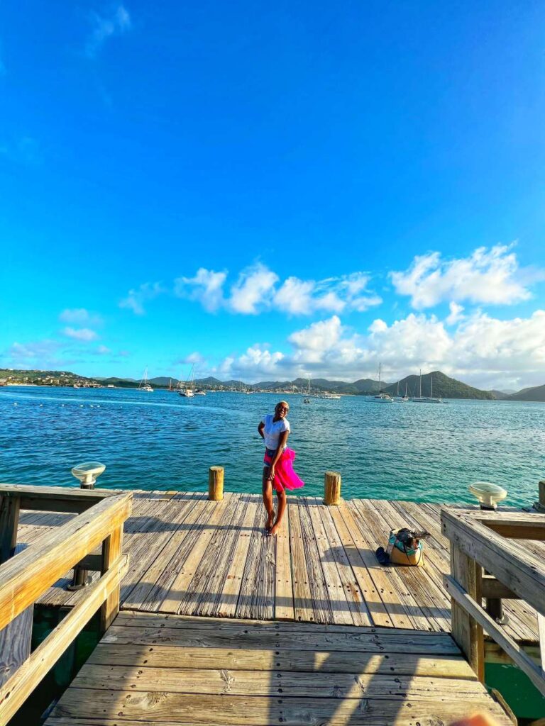 Private villa in St. Lucia surrounded by tropical landscape, symbolizing luxurious 40th birthday trip ideas in the Caribbean