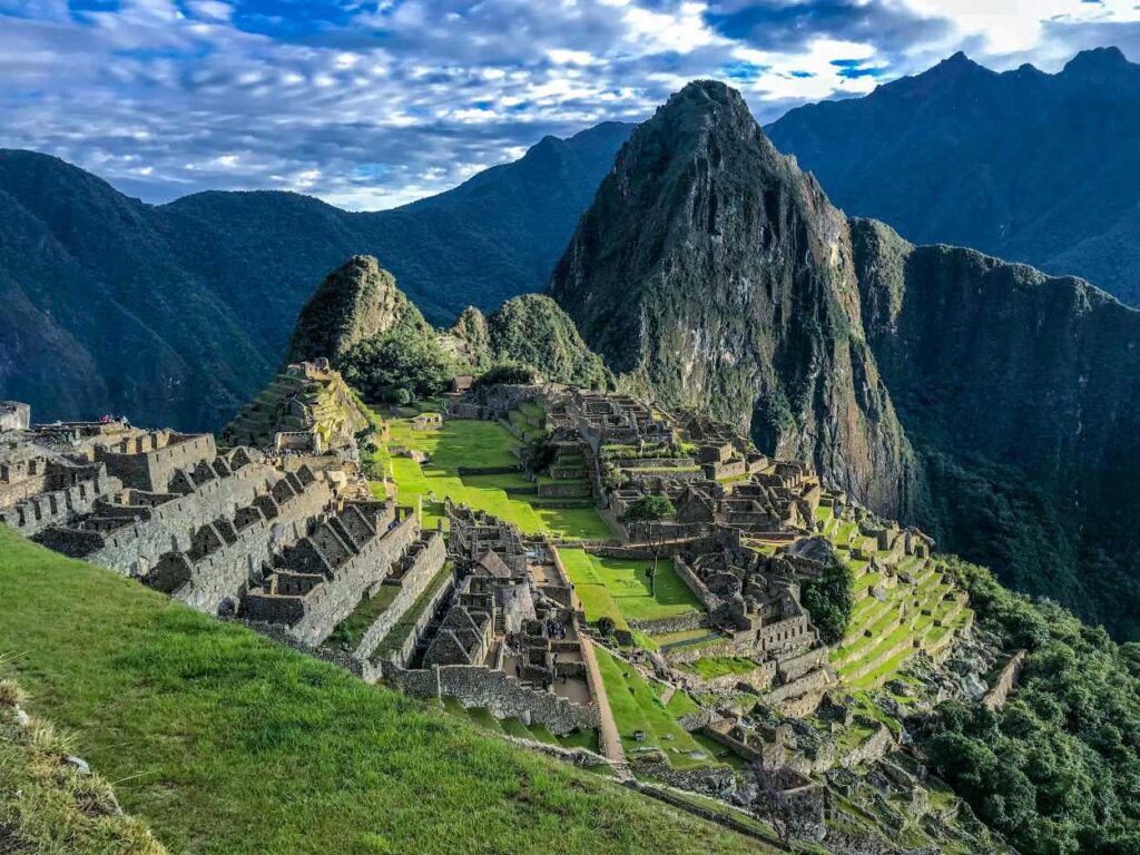 Overlooking Machu Picchu in Peru, capturing adventurous best 40th birthday trip ideas