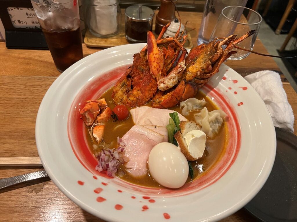 Ebimaru is the only place in Japan where you can get lobster ramen.