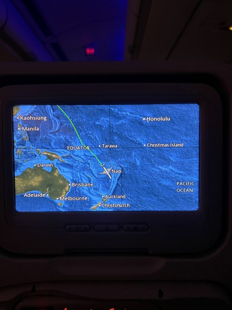 Flying to Nadi for a one week vacation in Fiji.