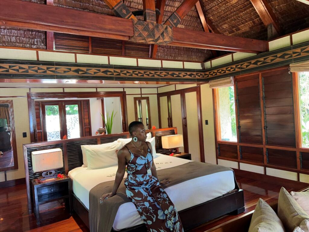 Being welcomed with singing upon arrival at Likuliku is a unique experience to enjoy on a Fiji trip