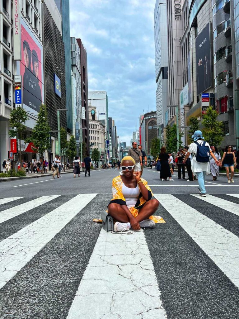 For a Luxury shopping experience, visit Ginza on your Tokyo 5 day trip.