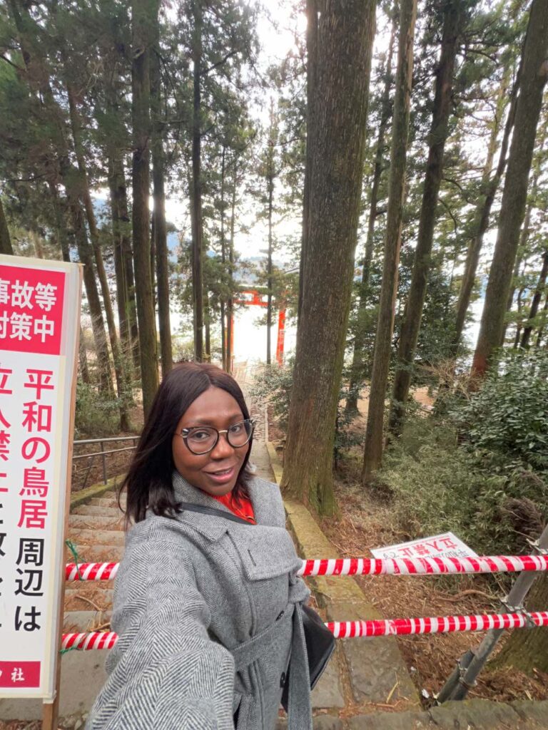 The Hakone Shrine also known as Torii gate is closed in January and reopens in February.
