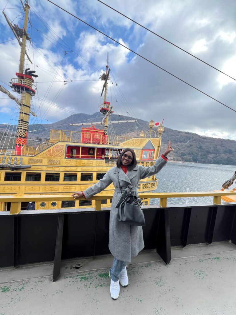 The pirate cruise to visit Lake Ashi is one of the best perks of having a Hakone Free Pass.