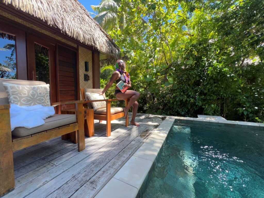 Likuliku Lagoon Resort is an adult-only luxury resort in Fiji with overwater bungalows and cottages.