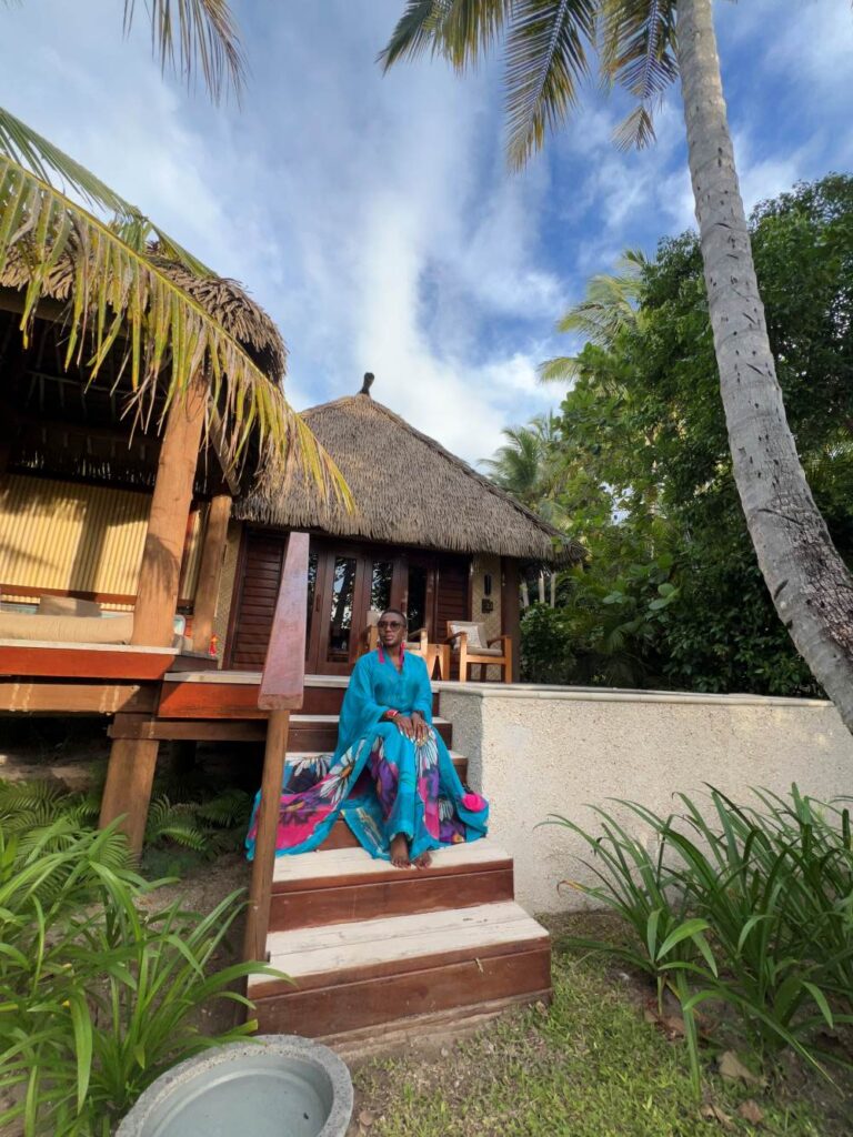 The overwater bure stays at Likuliku Lagoon Resort, a unique stay in Fiji.