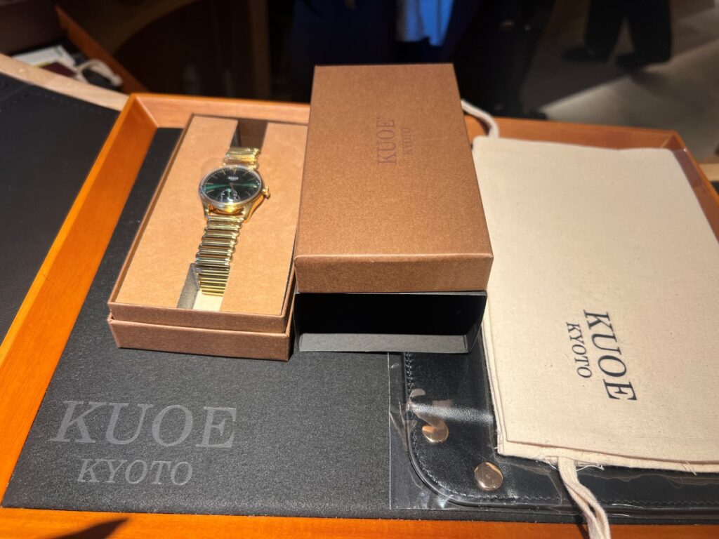 Kuoe watches are the perfect souvenirs for Japan travelers
